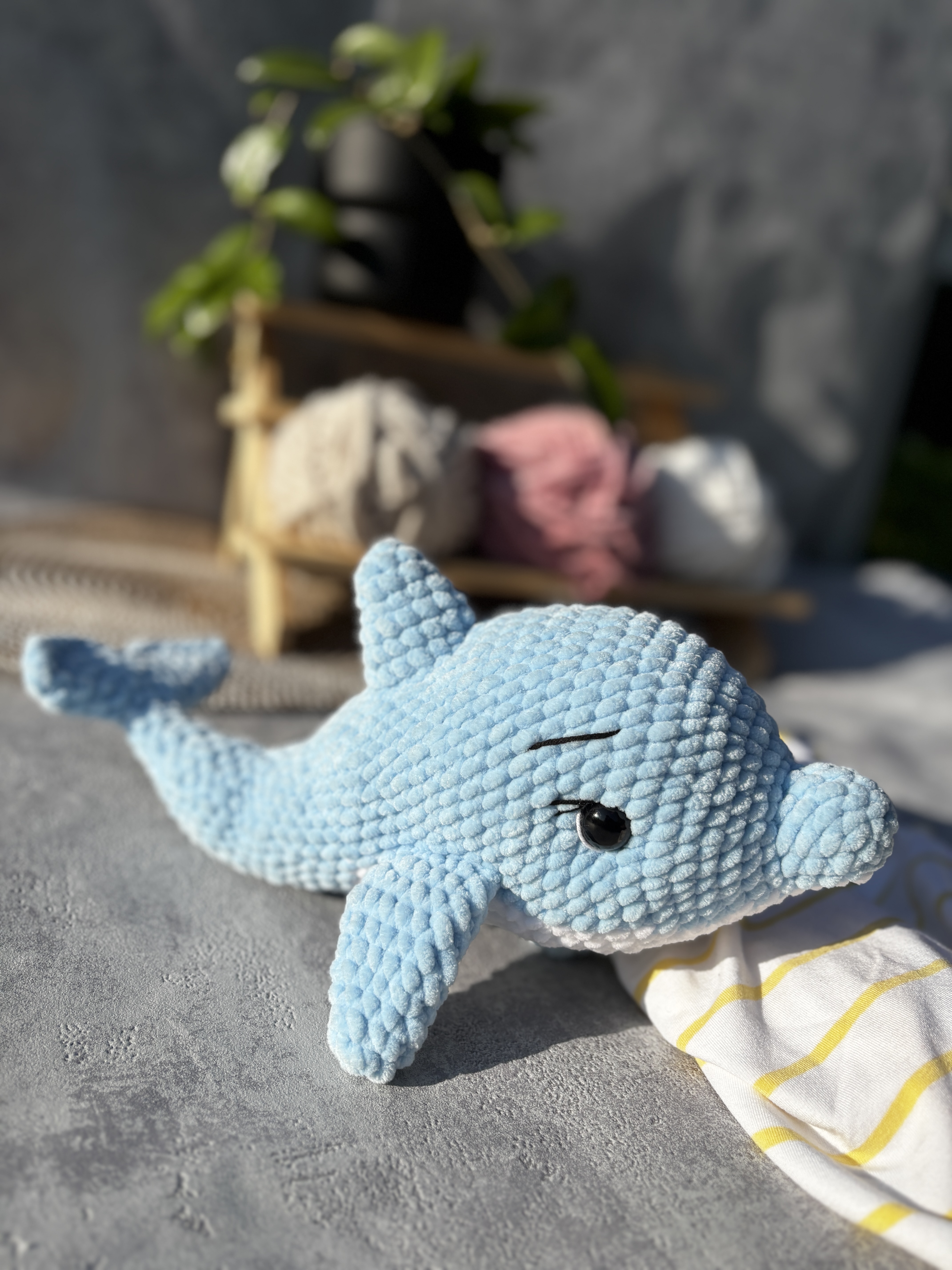 Háčkovaný Delfínek